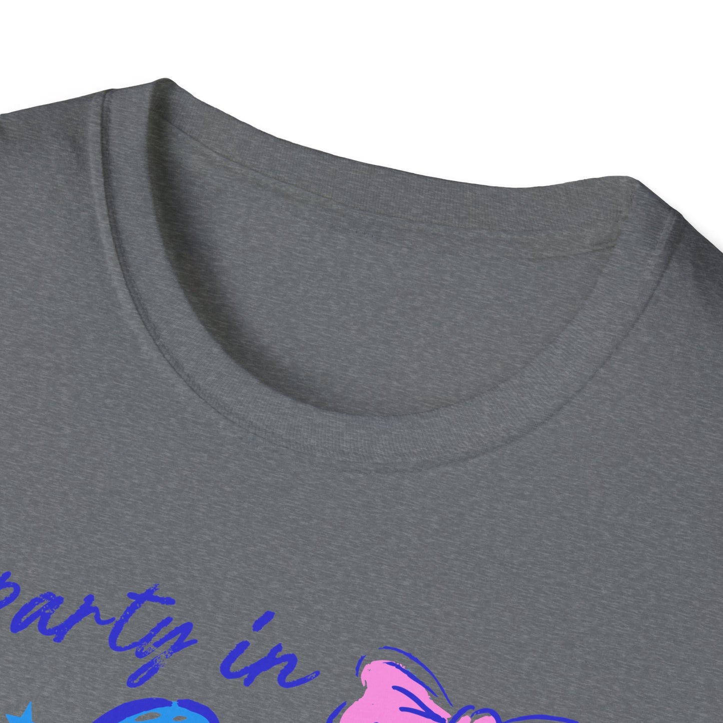 Party In The USA Balloon Dog Softstyle T-Shirt