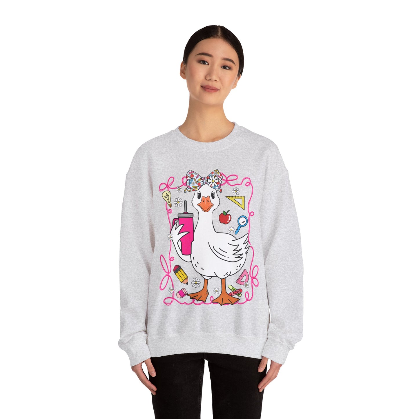 Teacher Goose Heavy Blend™ Crewneck Sweatshirt