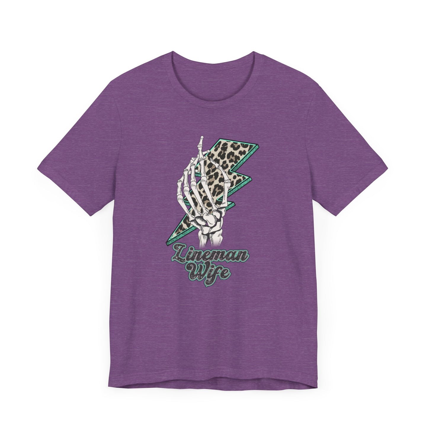 Lineman Wife Jersey Short Sleeve Tee