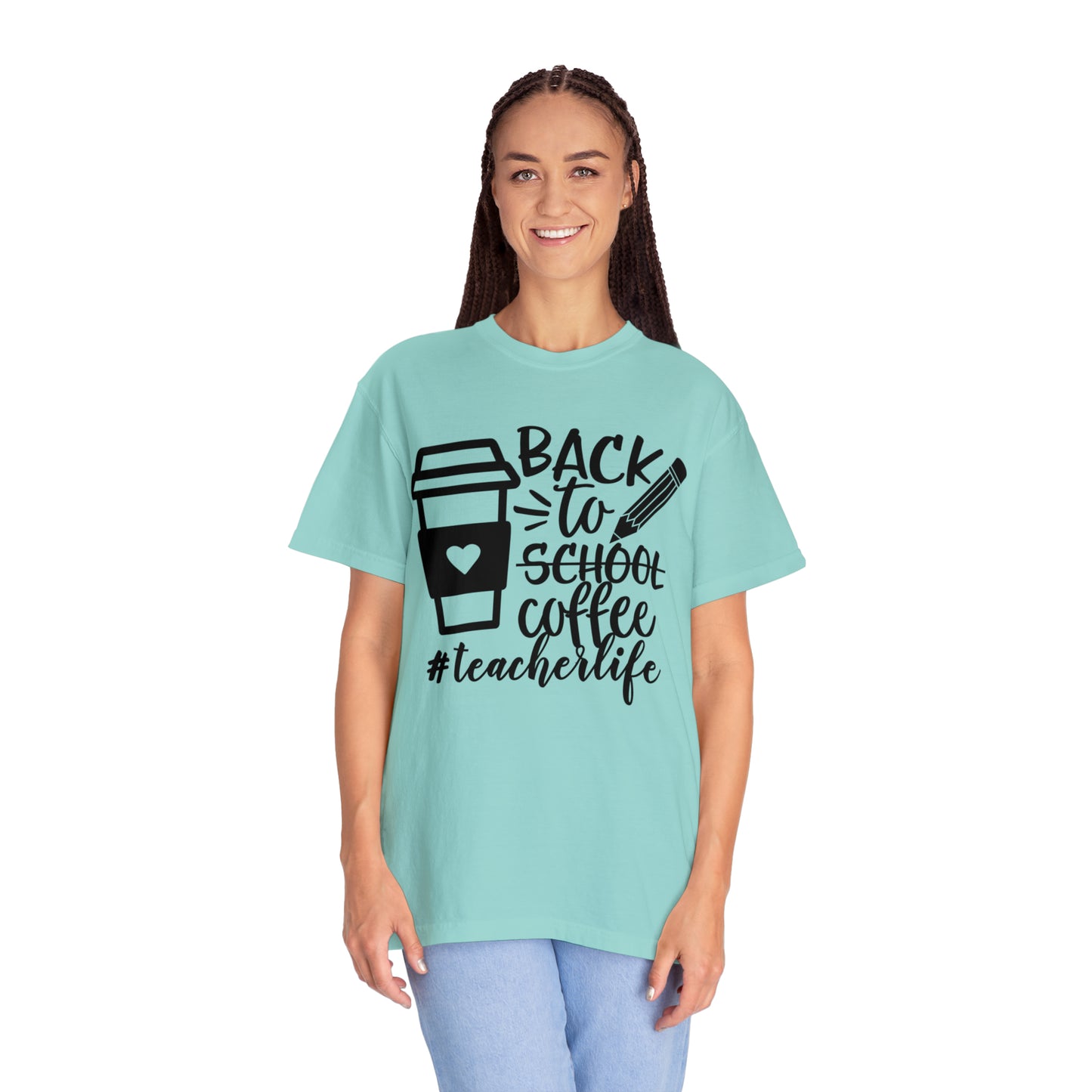 Back To Coffee Garment-Dyed T-shirt