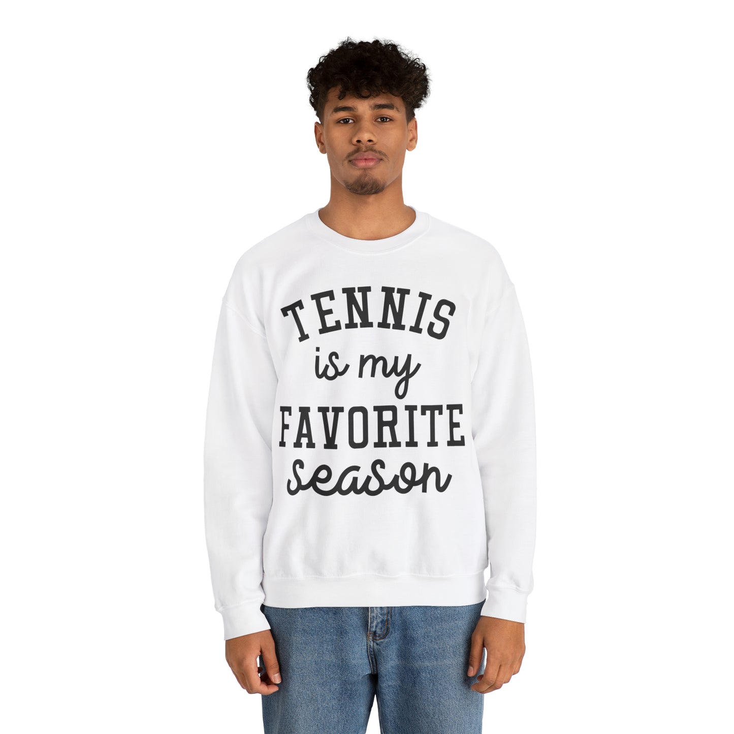 Tennis Season Heavy Blend™ Crewneck Sweatshirt