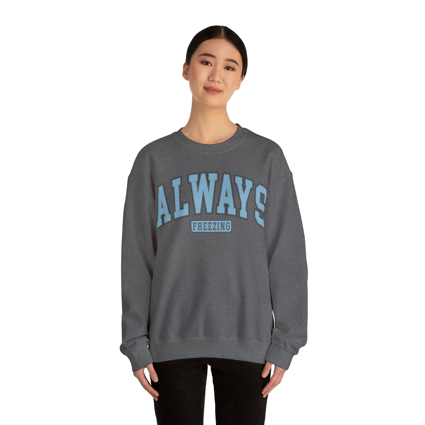 Always Freezing Heavy Blend™ Crewneck Sweatshirt