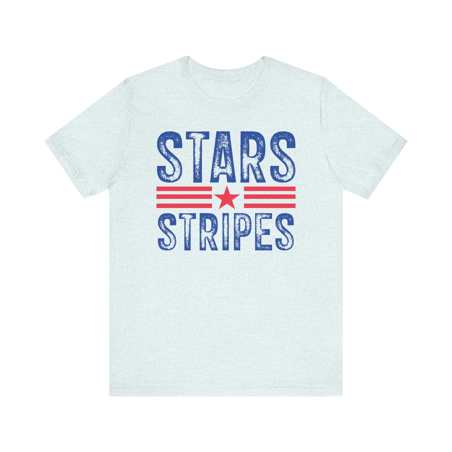 Stars Stripes Jersey Short Sleeve Tee