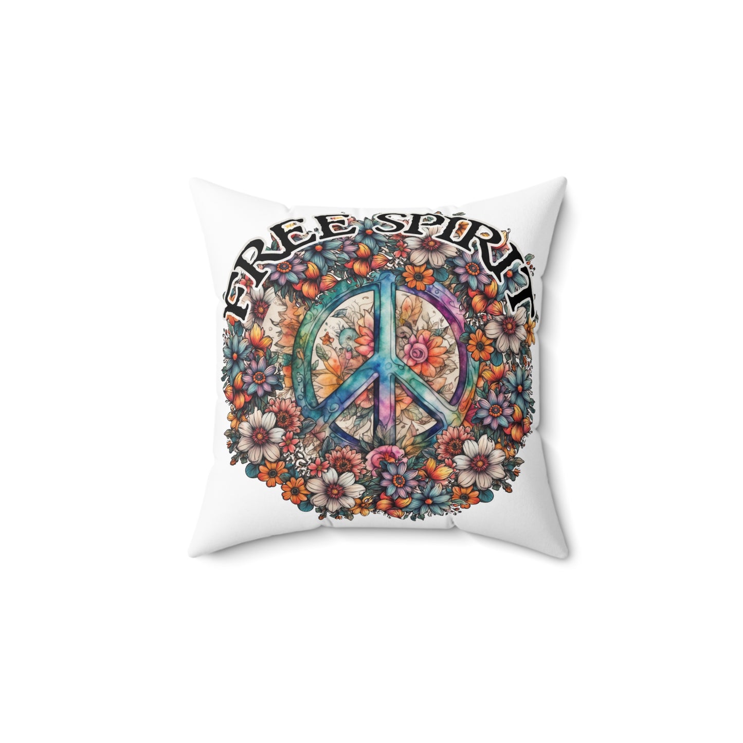 Free Spirit Spun Polyester Square Pillow