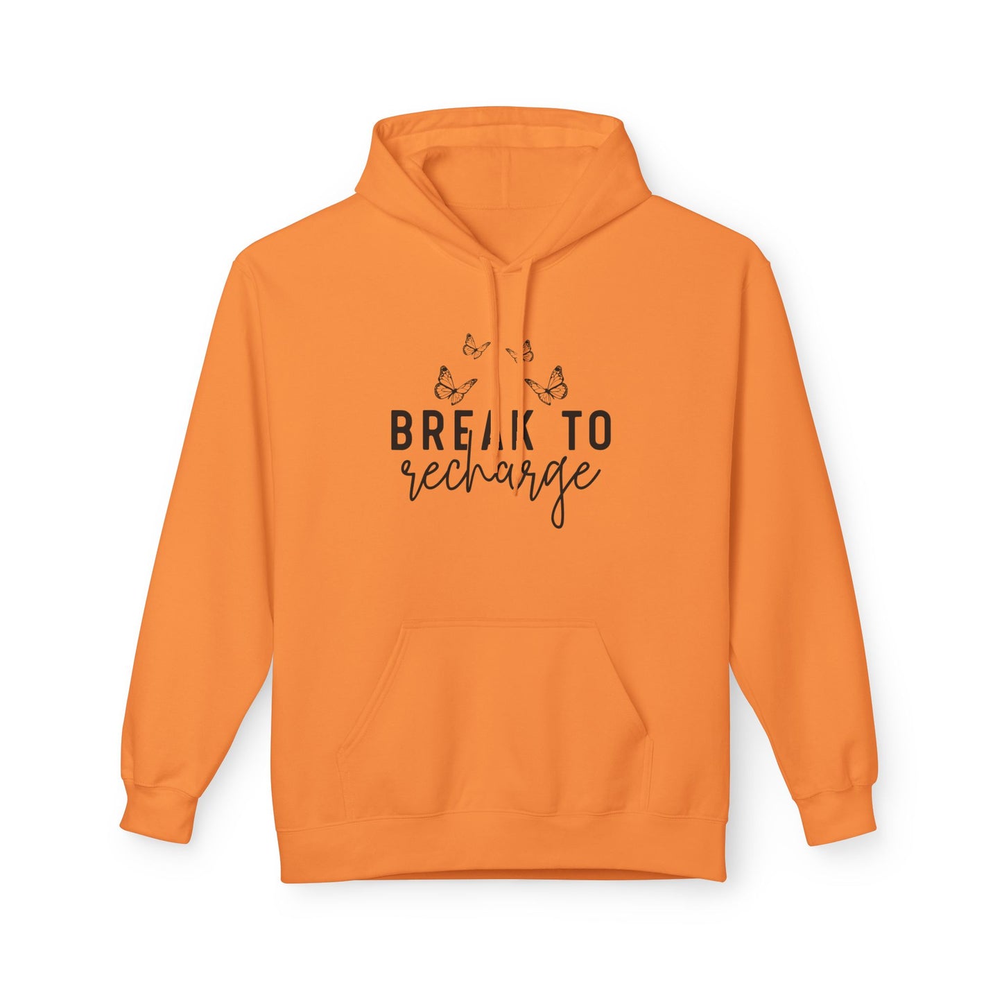 Break To Recharge Midweight Softstyle Fleece Hoodie