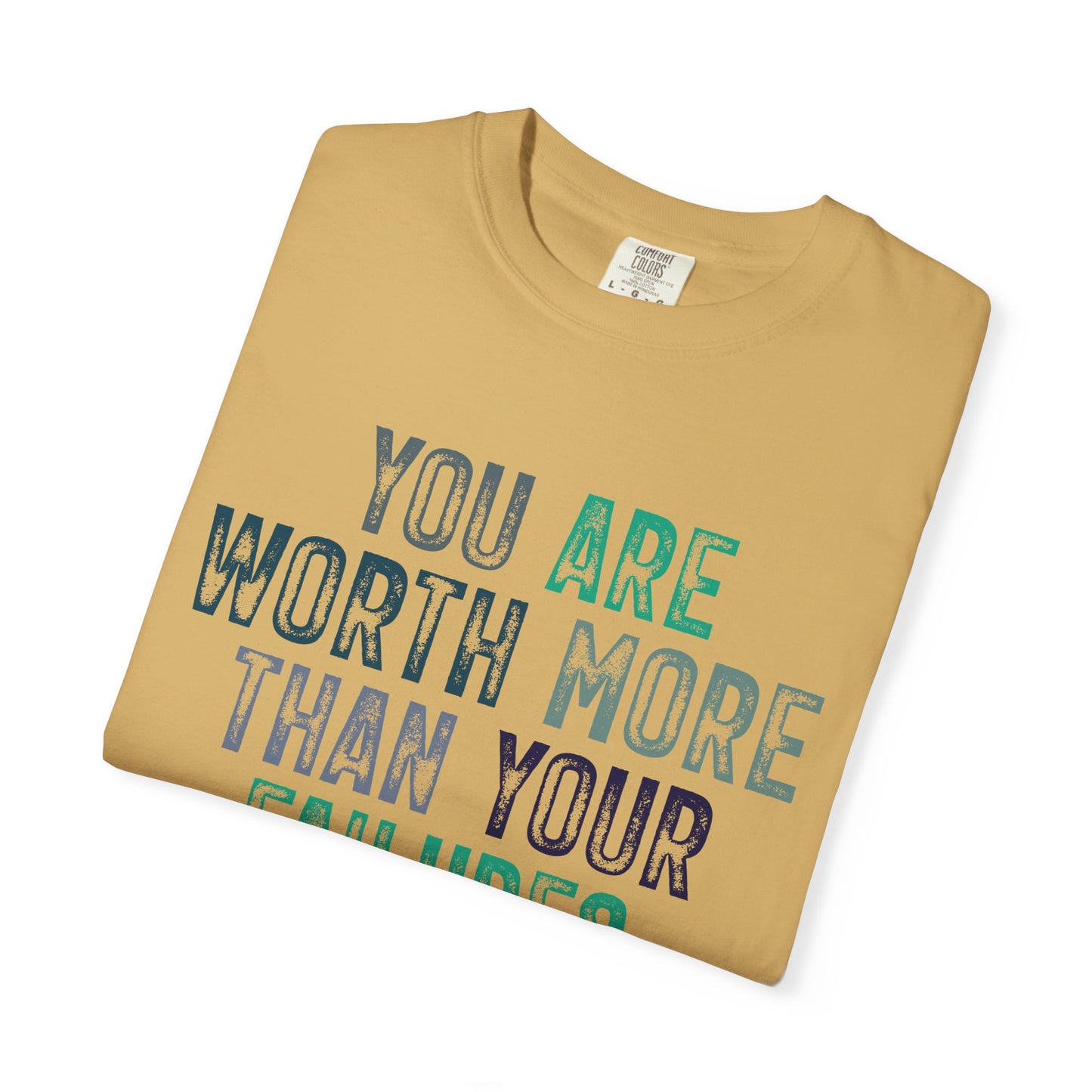 Know Your Worth Garment-Dyed T-shirt