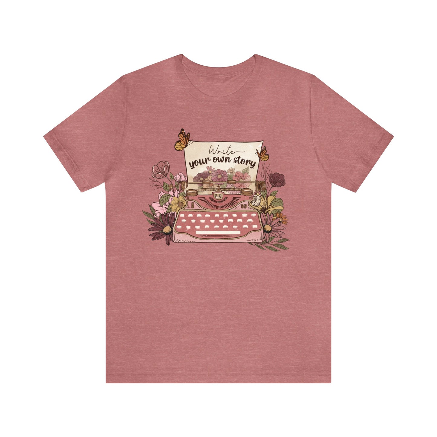 Write Your Own Story Jersey Short Sleeve Tee