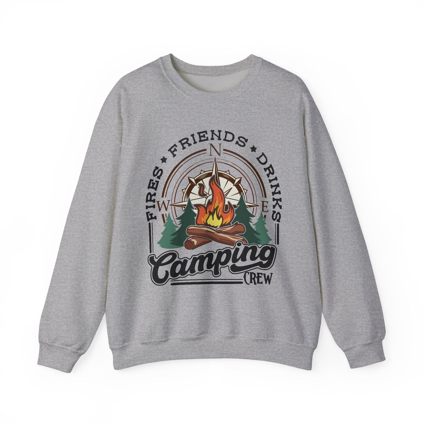 Camping Crew Heavy Blend™ Crewneck Sweatshirt