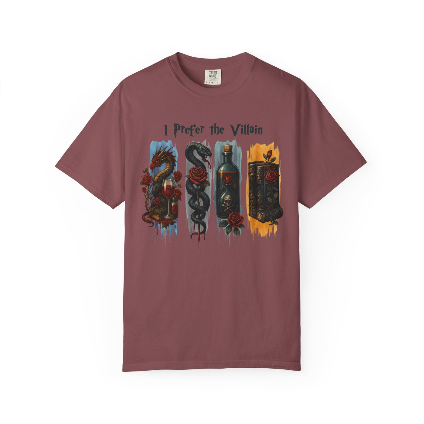 I Prefer The Villains Garment-Dyed T-shirt