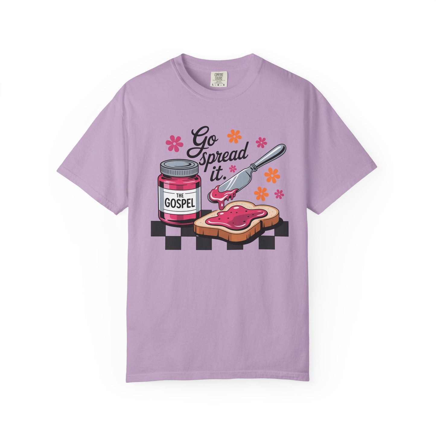 Go Spread It Garment-Dyed T-shirt