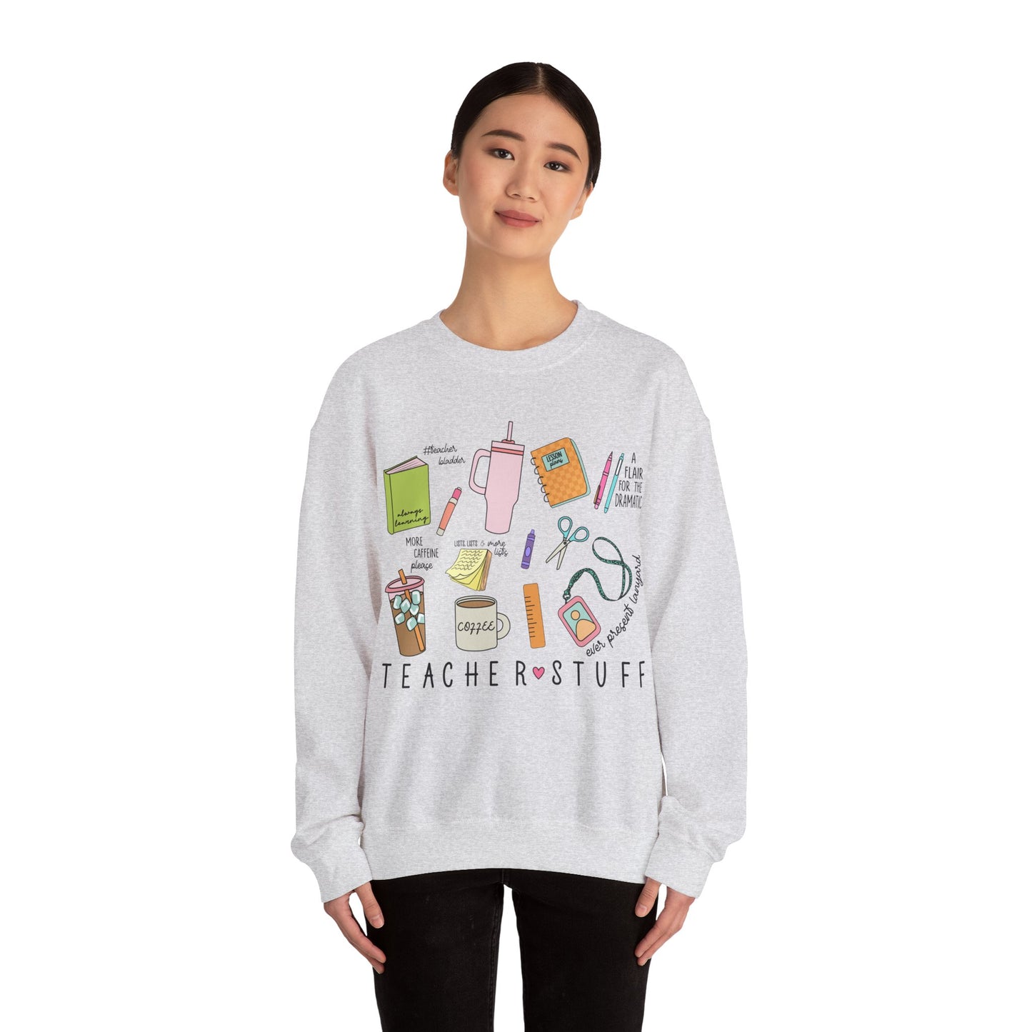 Teacher Stuff Heavy Blend™ Crewneck Sweatshirt