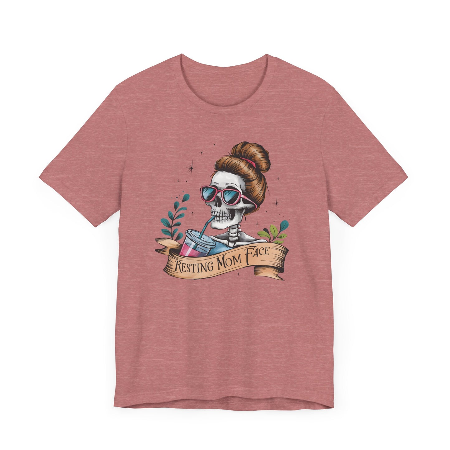 Resting Mom Face Jersey Short Sleeve Tee