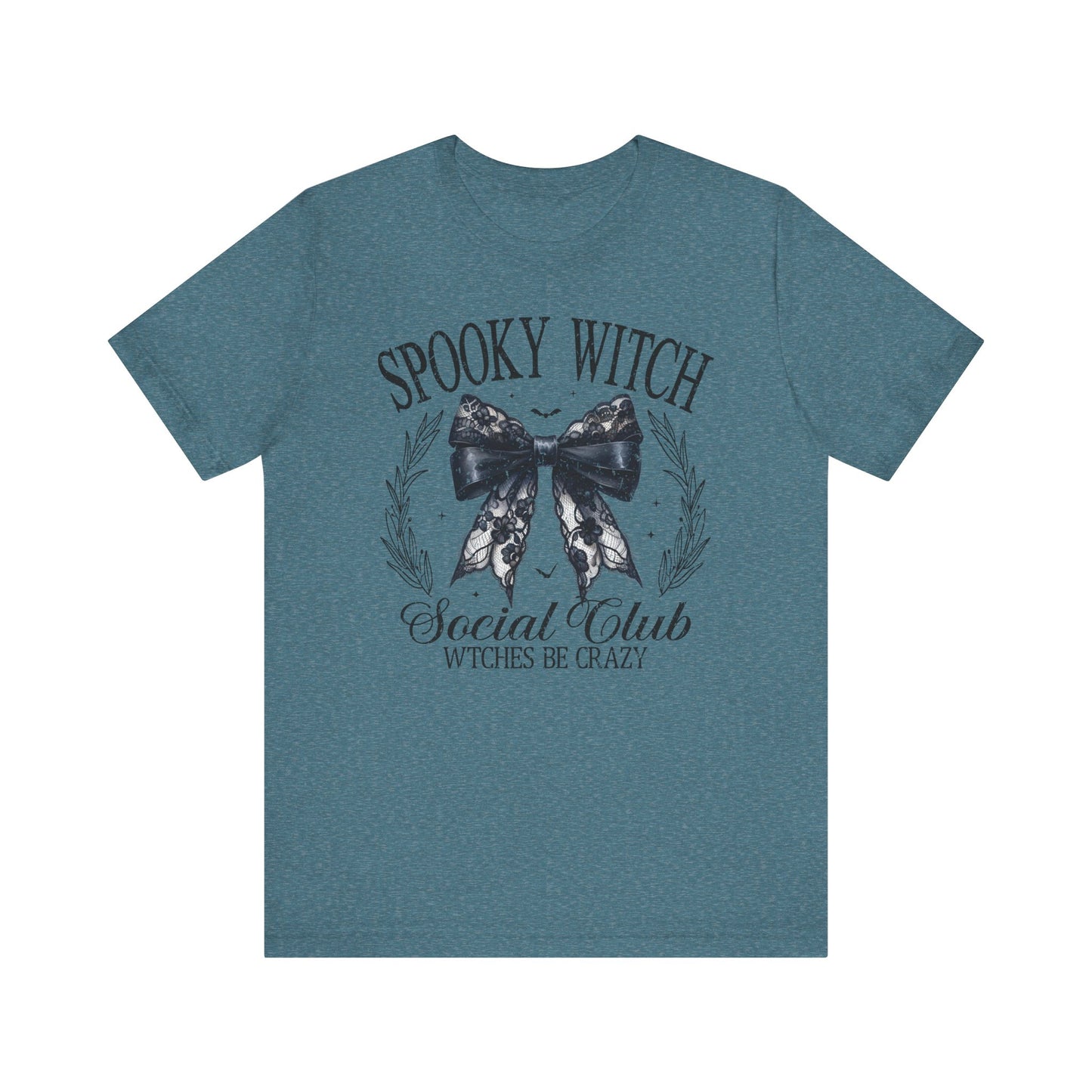 Spooky Witch Social Club Jersey Short Sleeve Tee