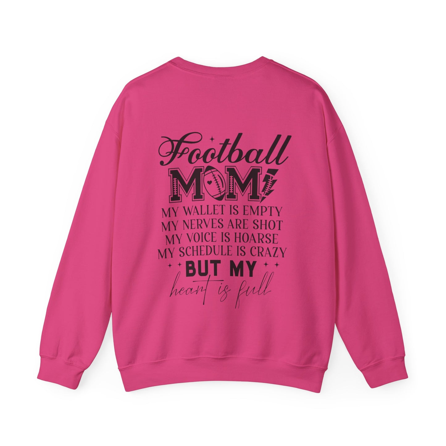 Football Mom F/B Heavy Blend™ Crewneck Sweatshirt