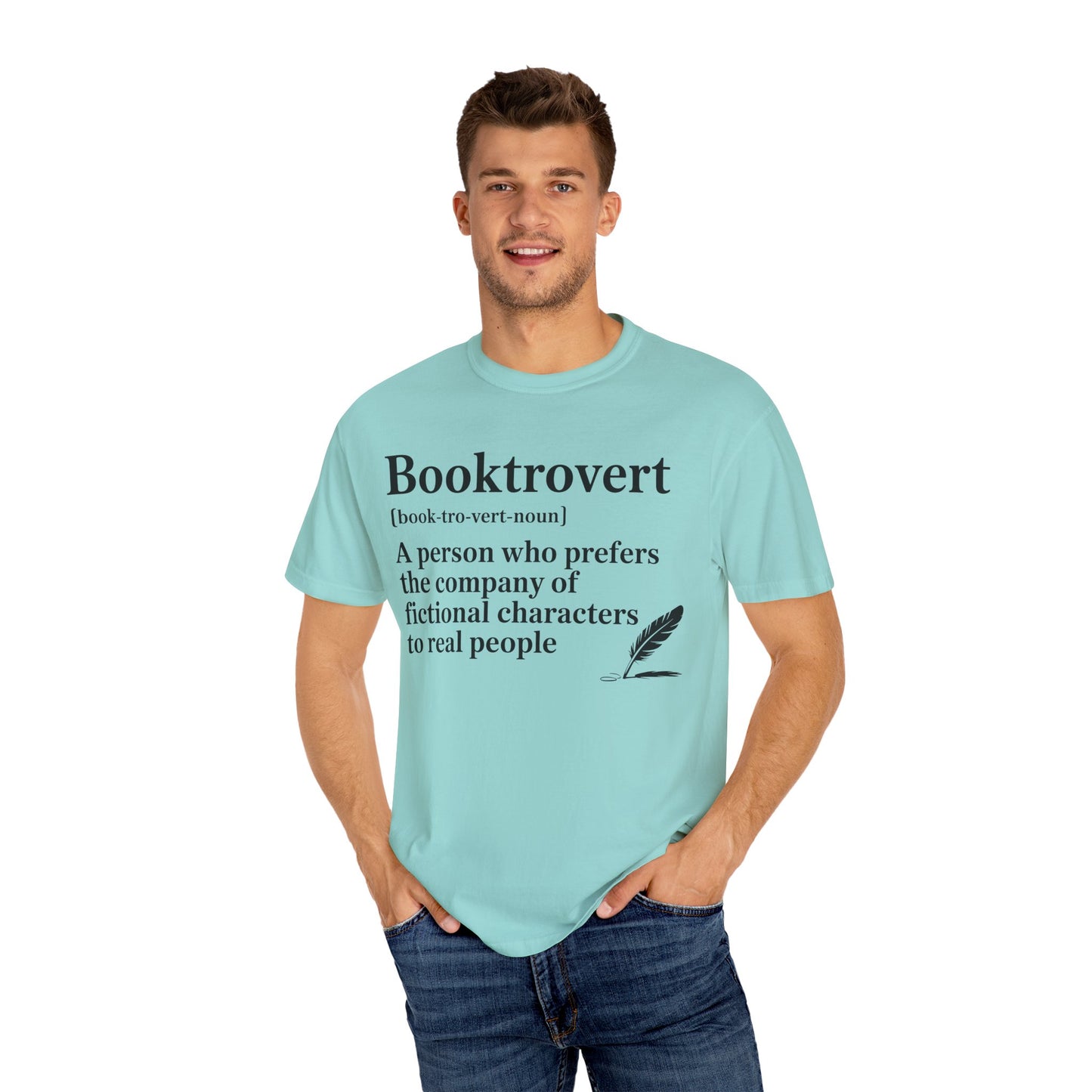 Booktrovert Garment-Dyed T-shirt