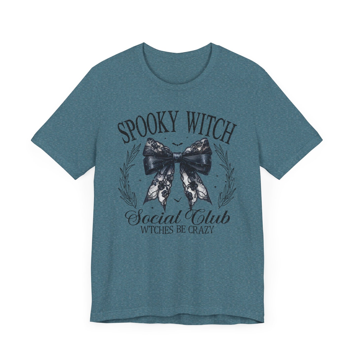 Spooky Witch Social Club Jersey Short Sleeve Tee