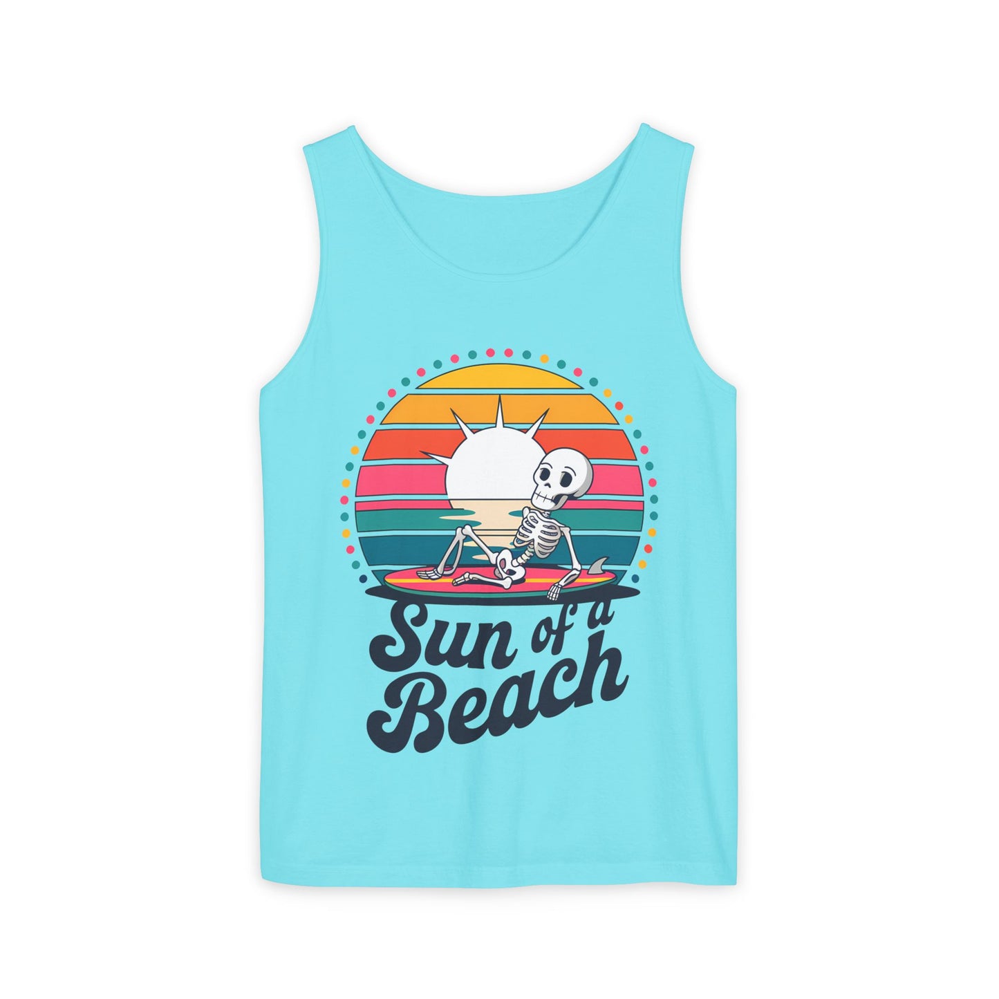 Sun Of A Beach Garment-Dyed Tank Top
