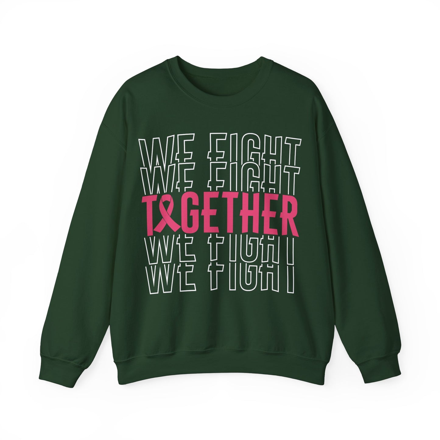 we Fight Together Heavy Blend™ Crewneck Sweatshirt