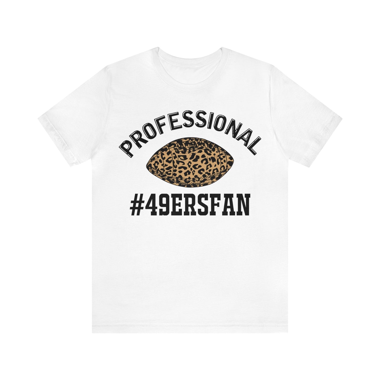Professional 49ers Fan Jersey Short Sleeve Tee