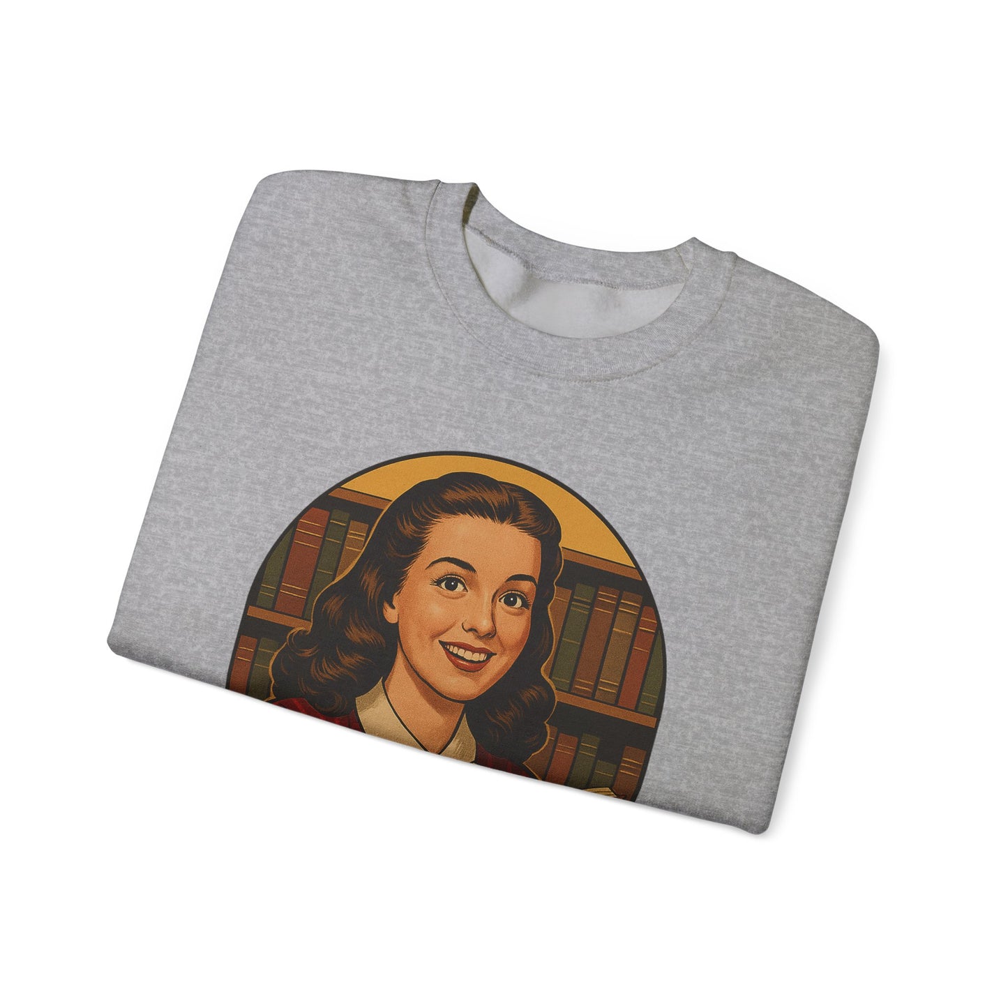 Librarian Heavy Blend™ Crewneck Sweatshirt