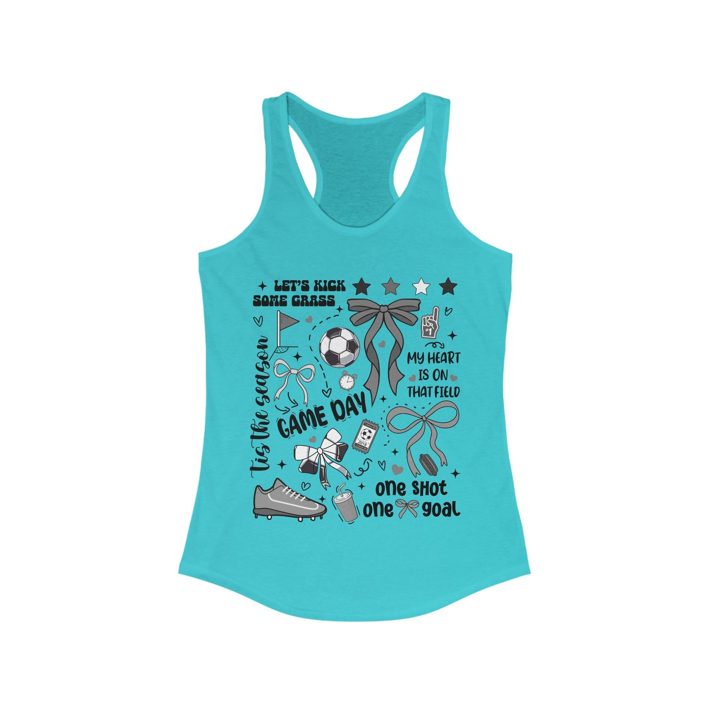 Soccer Fan Women's Ideal Racerback Tank