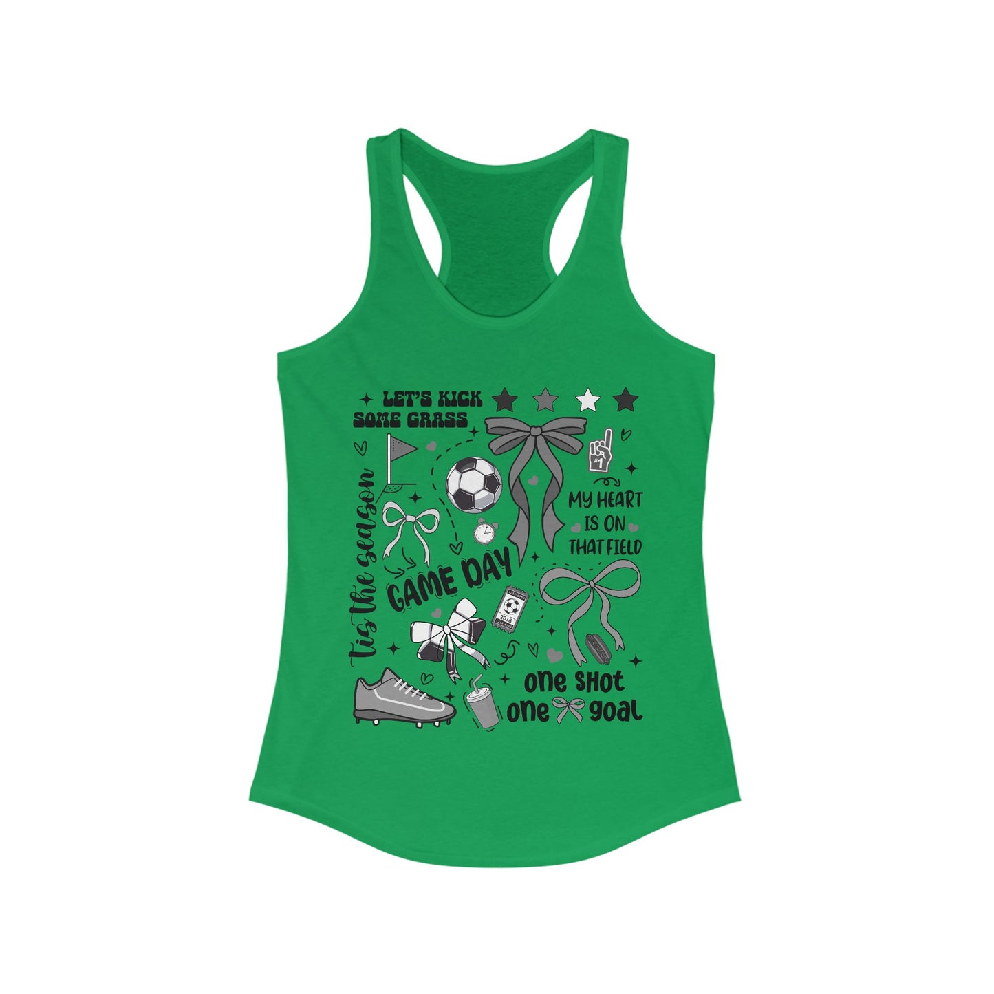 Soccer Fan Women's Ideal Racerback Tank