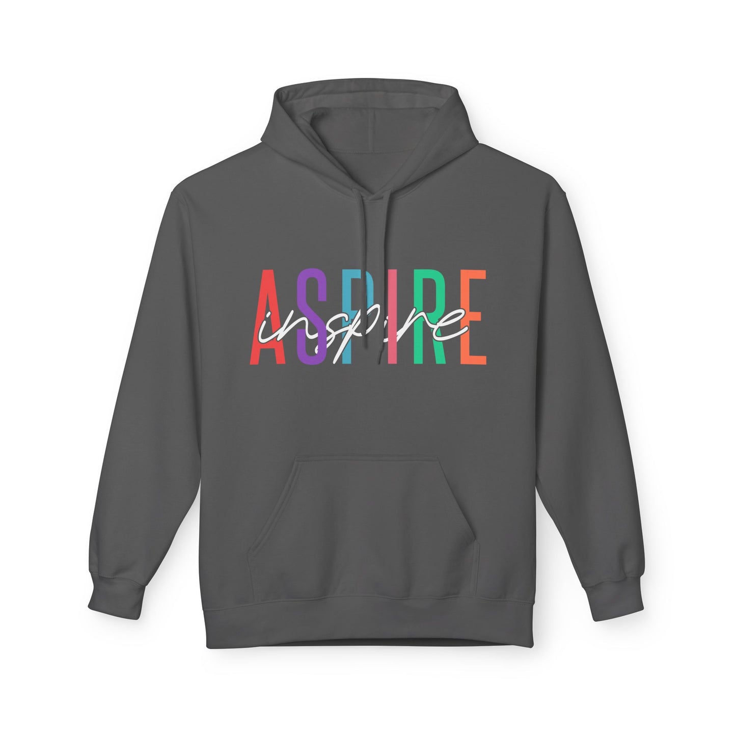 Aspire Inspire Midweight Softstyle Fleece Hoodie