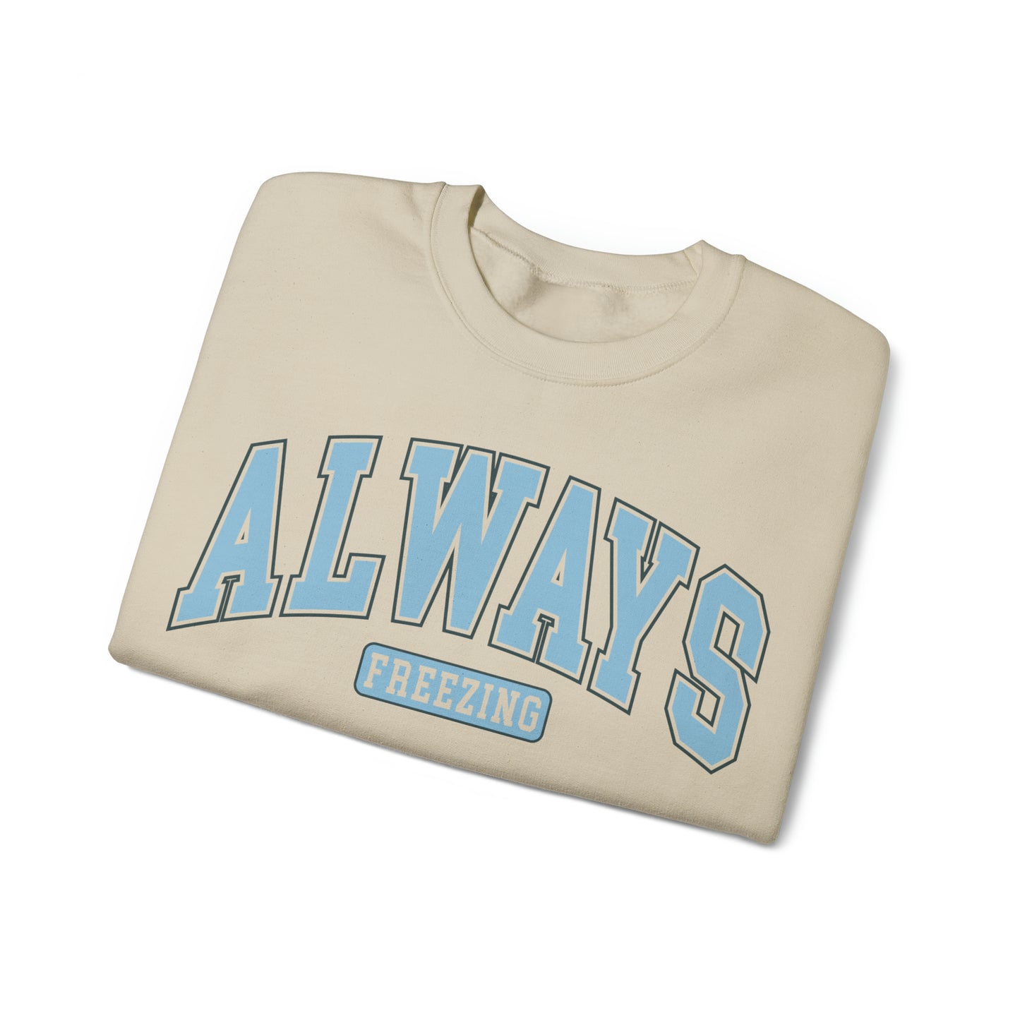 Always Freezing Heavy Blend™ Crewneck Sweatshirt