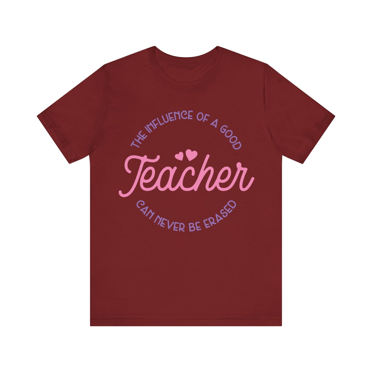 Influence Of A Good Teacher Jersey Short Sleeve Tee