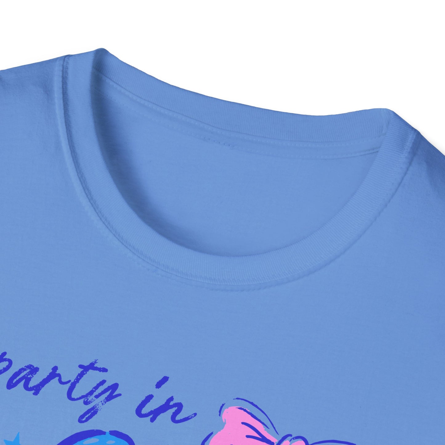 Party In The USA Balloon Dog Softstyle T-Shirt