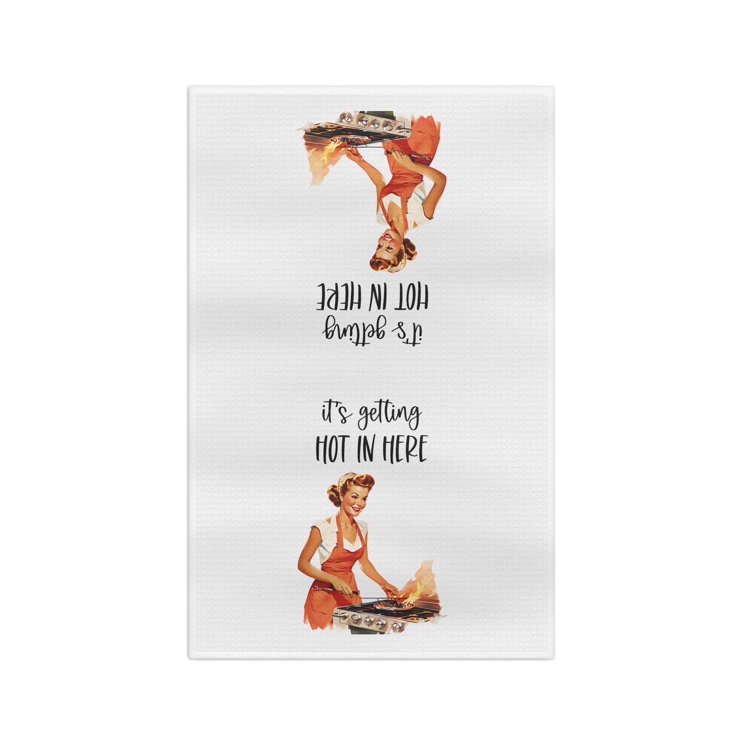 It’s Getting Hot In Here Soft Tea Towel