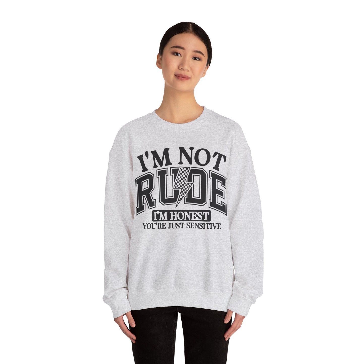 Im Not Rude Heavy Blend™ Crewneck Sweatshirt