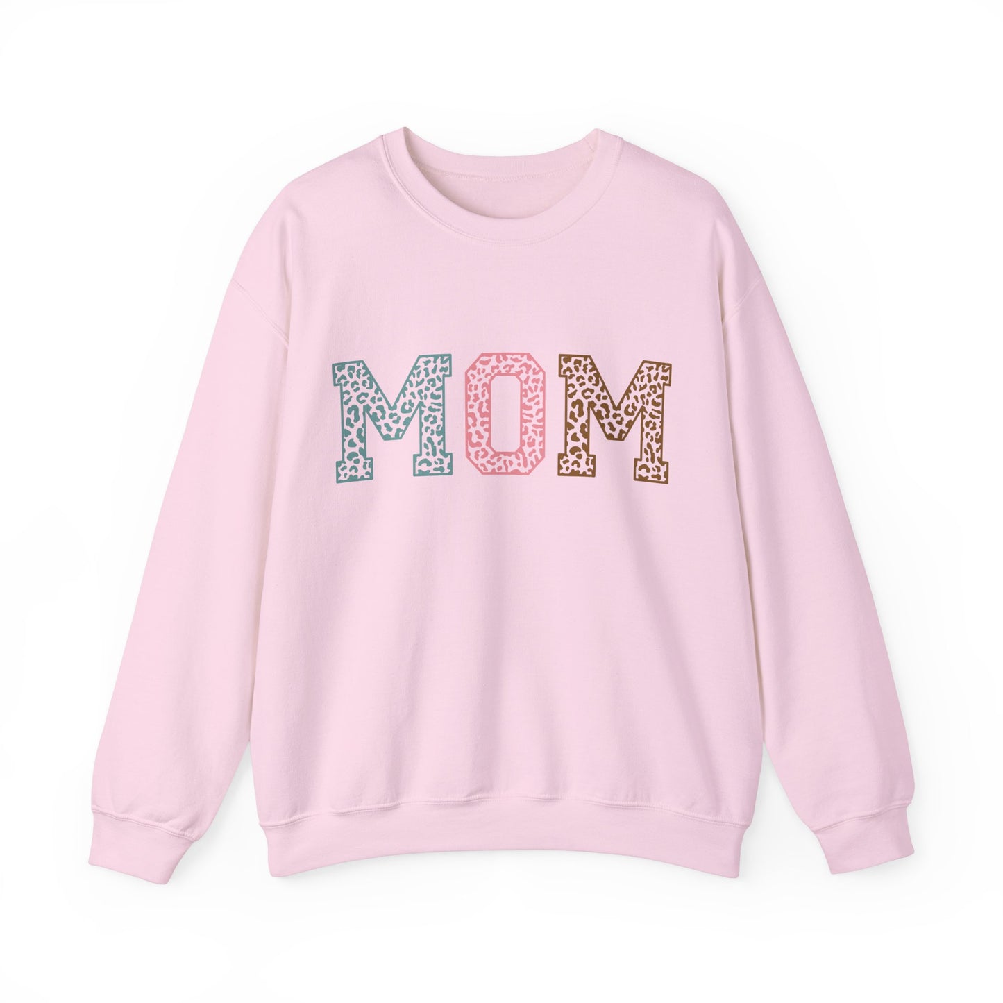 Leopard MOM Heavy Blend™ Crewneck Sweatshirt