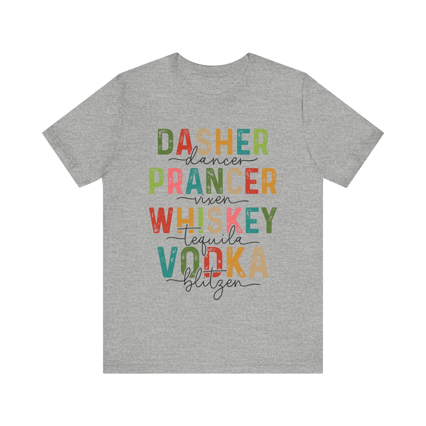 Reindeer/ Liquor Jersey Short Sleeve Tee