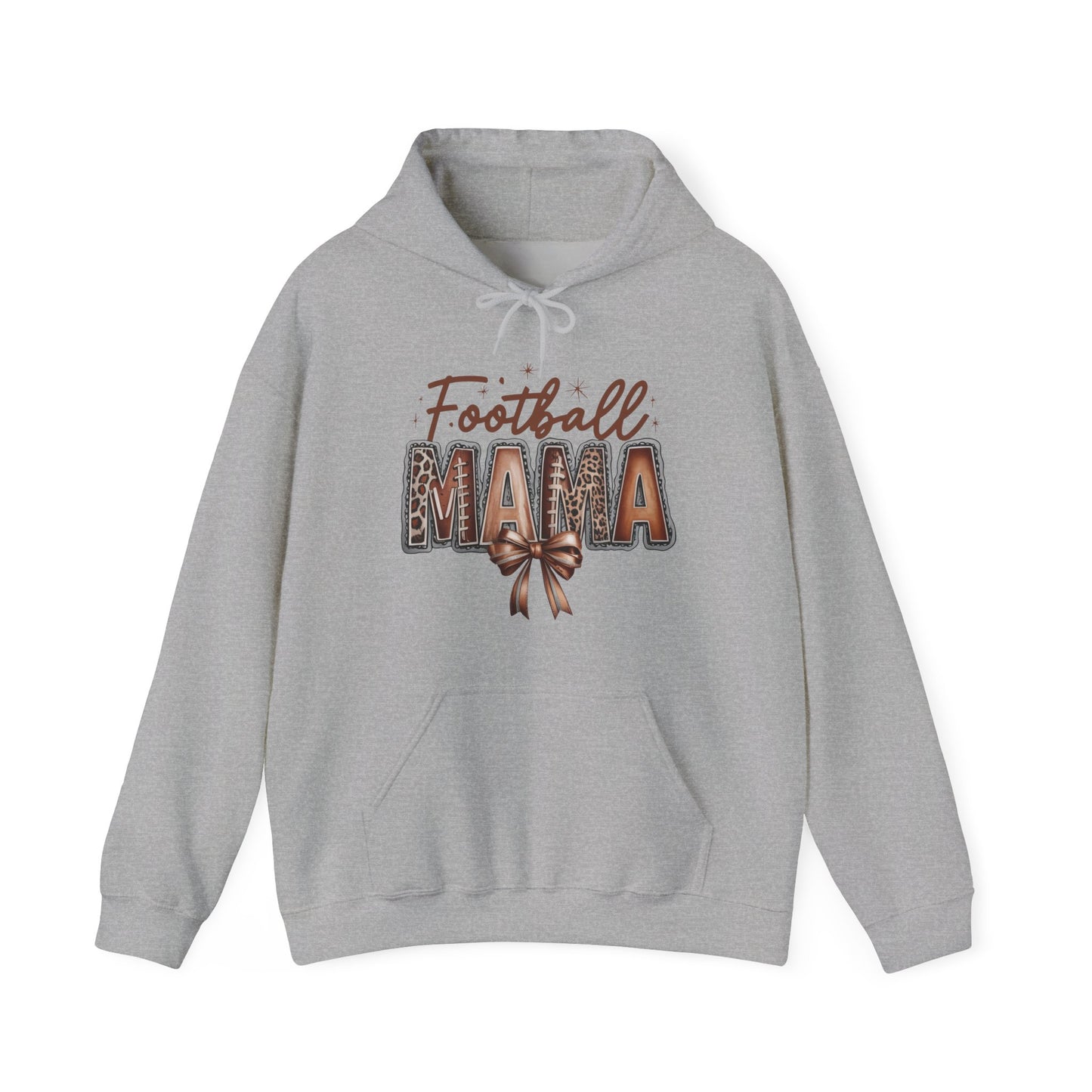Football Mama Heavy Blend™ Hooded Sweatshirt