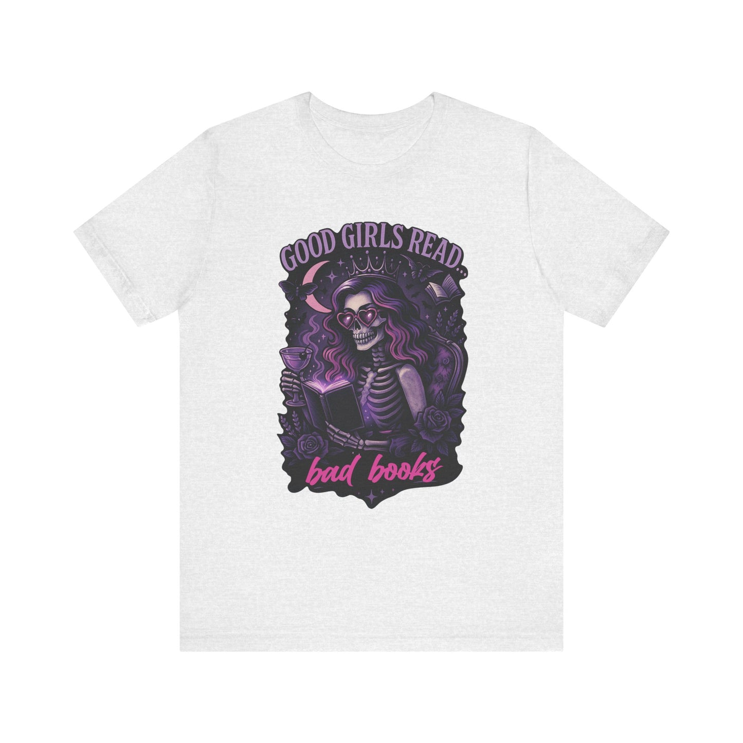 Good Girls Read Bad Books Jersey Short Sleeve Tee