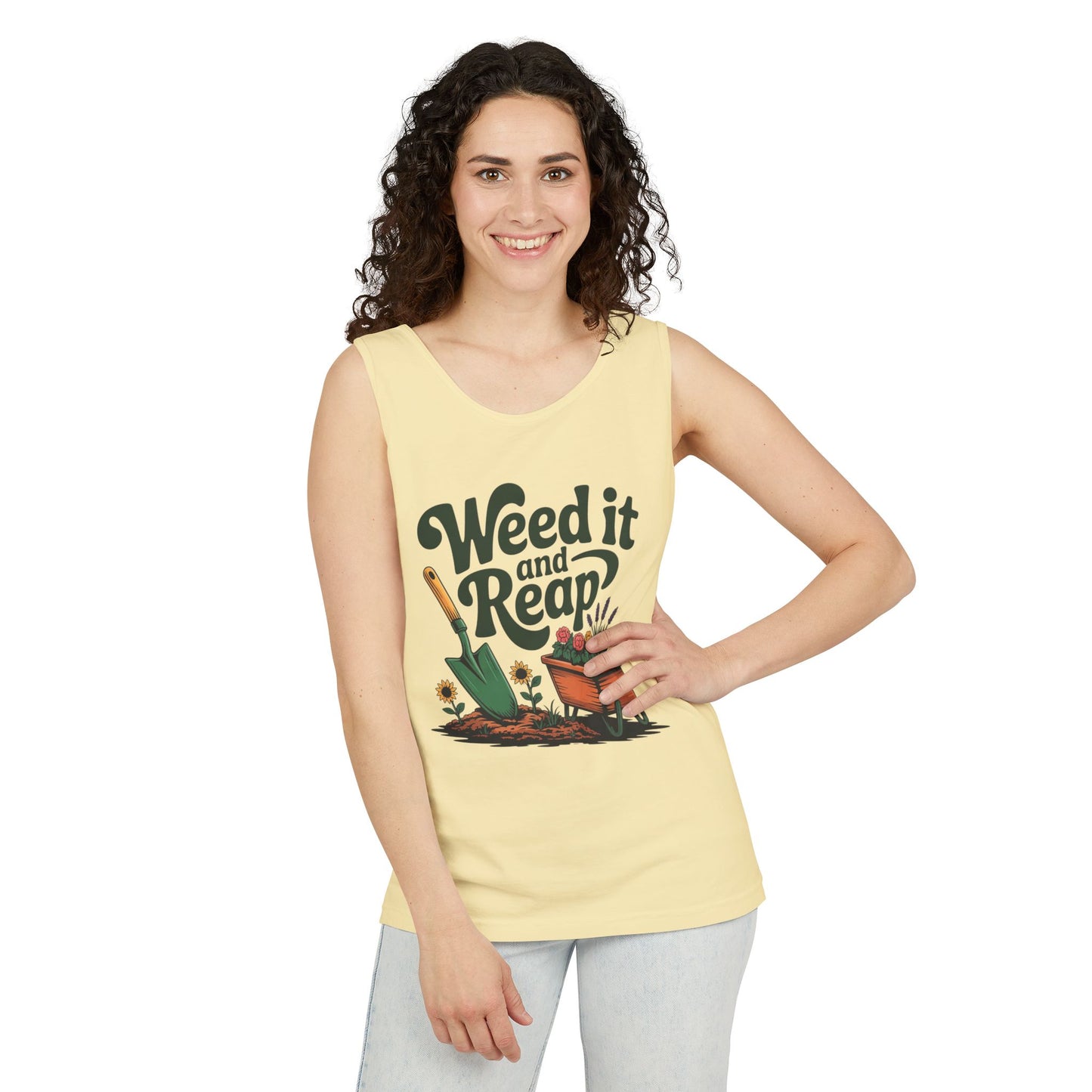 Weed It and Reap Garment-Dyed Tank Top