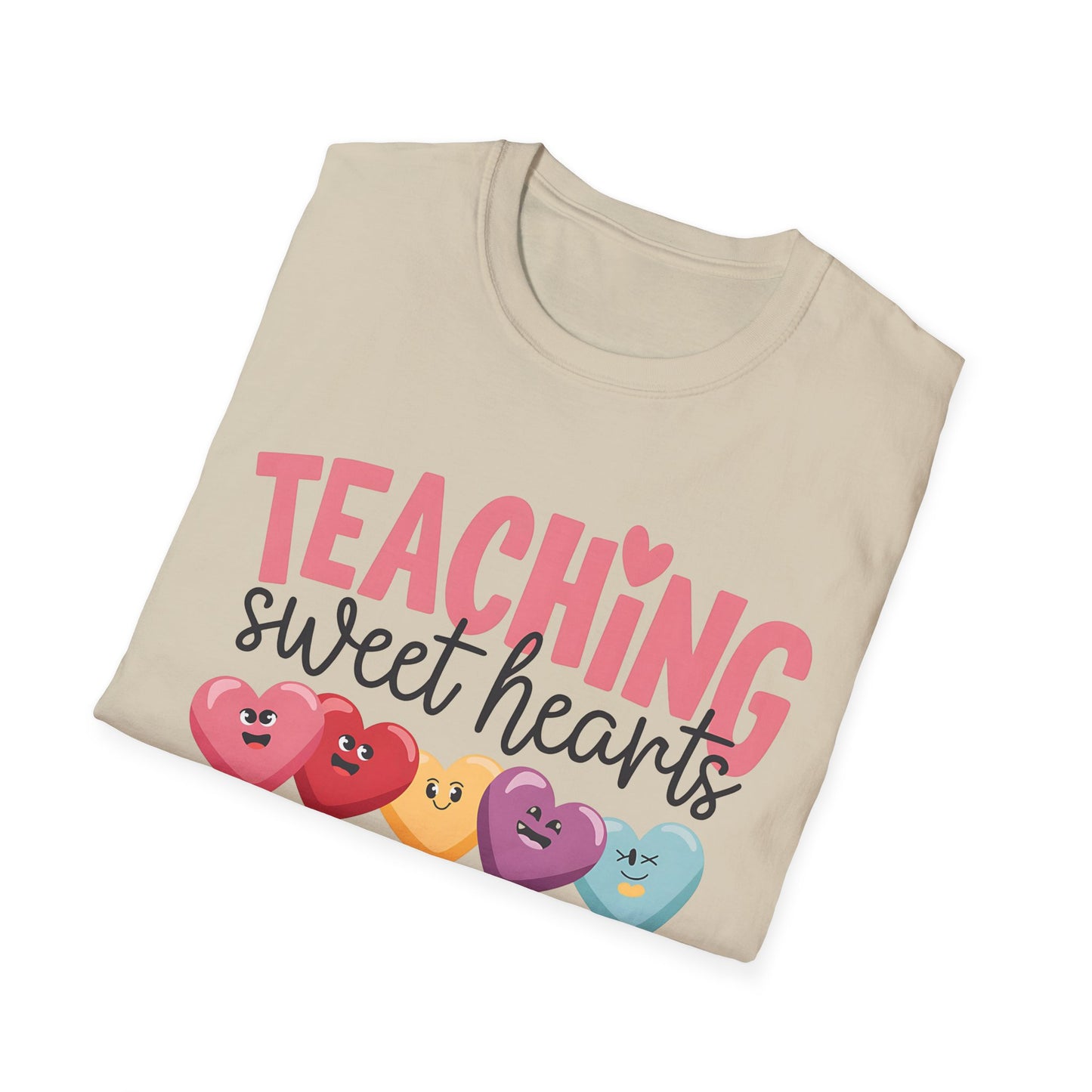 Teaching Sweet Hearts Softstyle T-Shirt