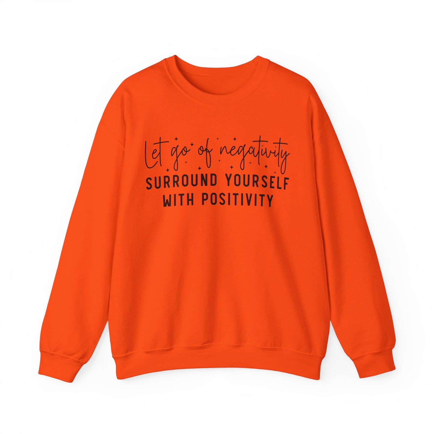 Let Go Of Negativity Heavy Blend™ Crewneck Sweatshirt