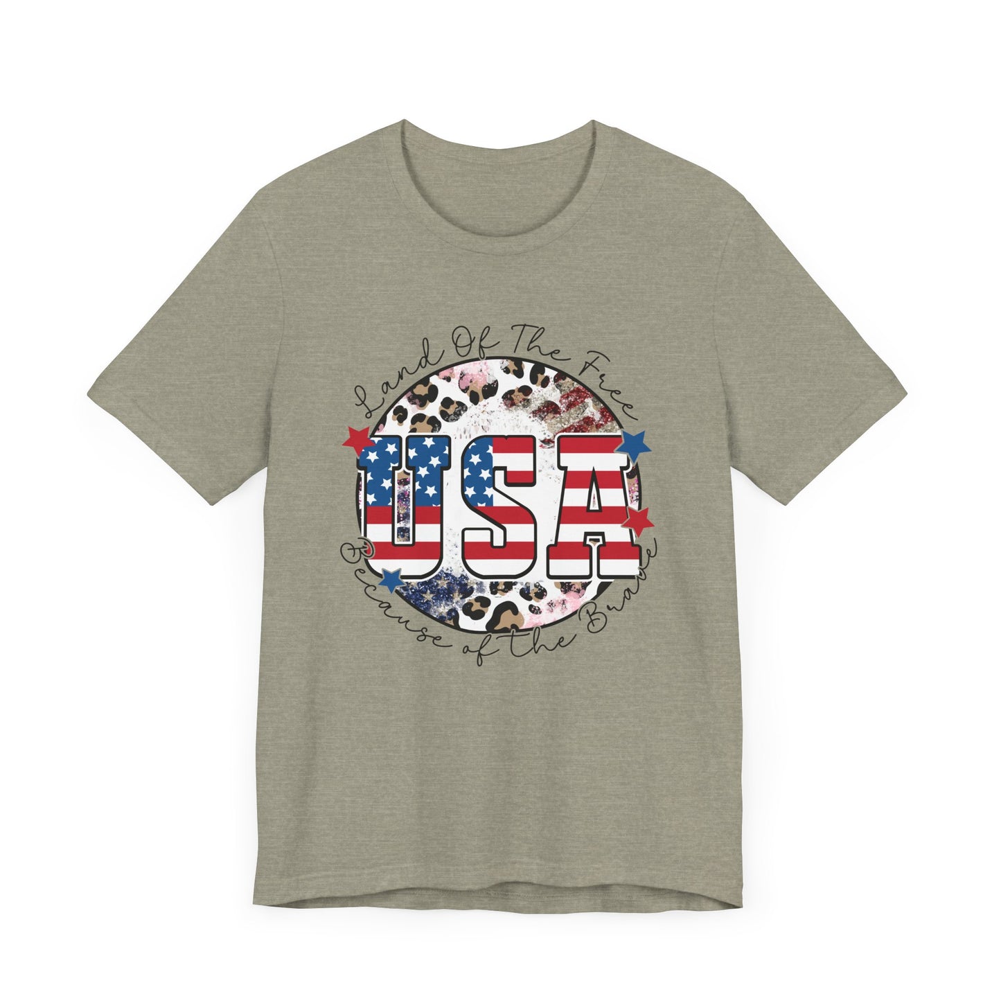 Land Of The Free Jersey Short Sleeve Tee