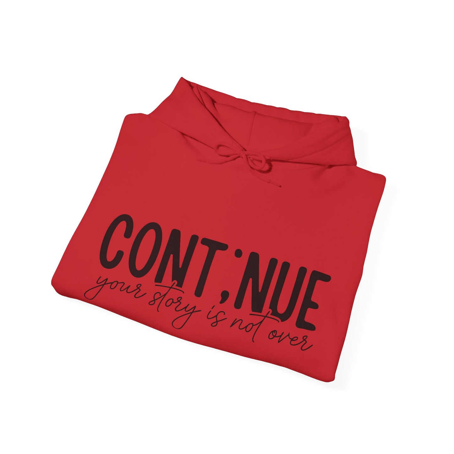 Continue Heavy Blend™ Hooded Sweatshirt