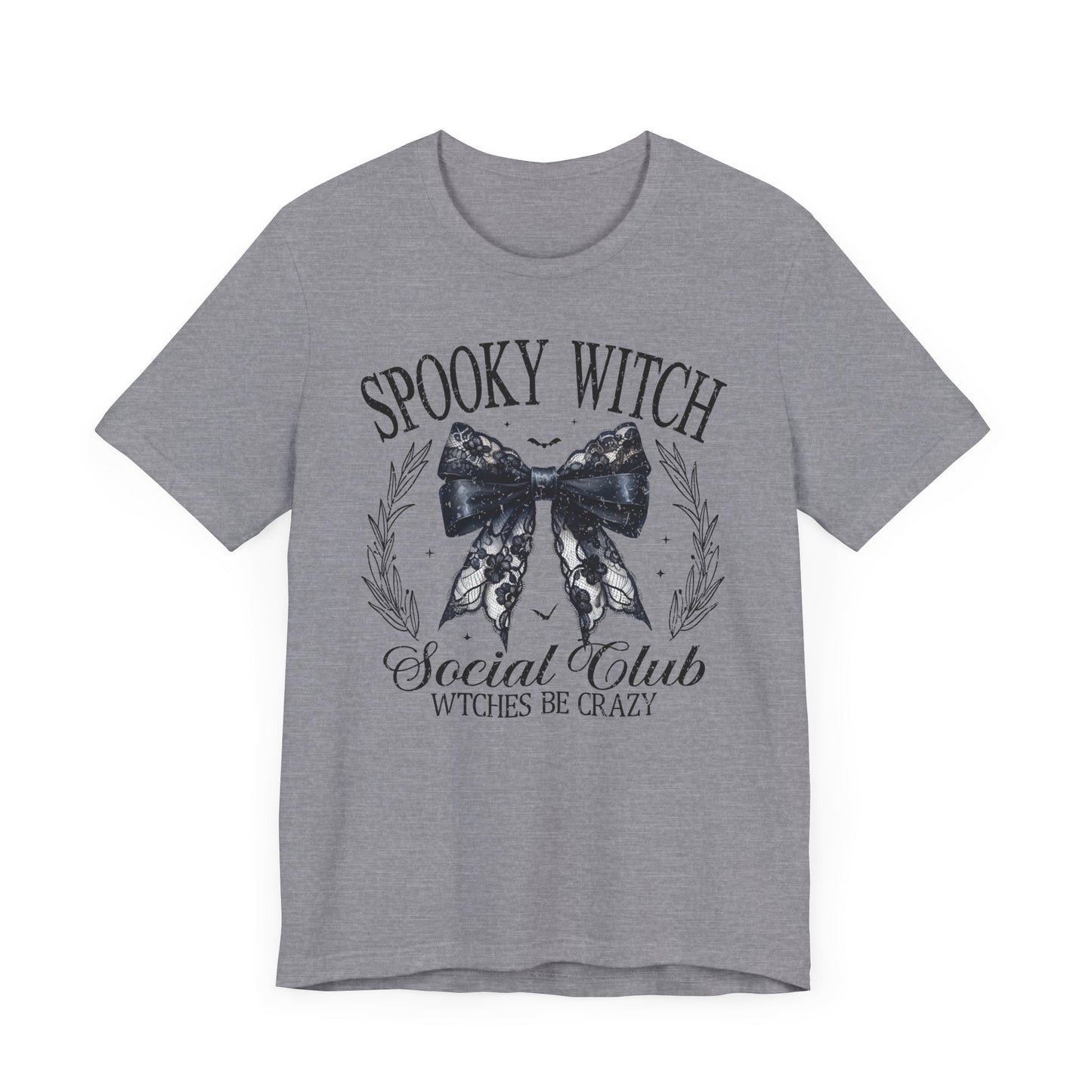 Spooky Witch Social Club Jersey Short Sleeve Tee