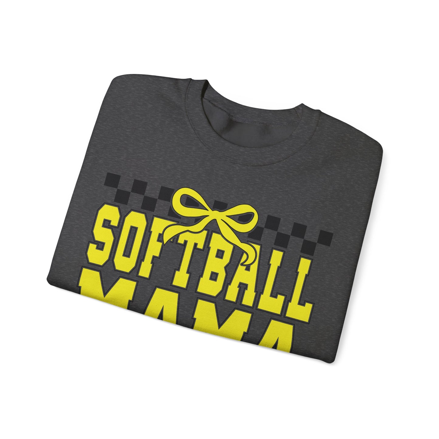 Softball Mama Heavy Blend™ Crewneck Sweatshirt
