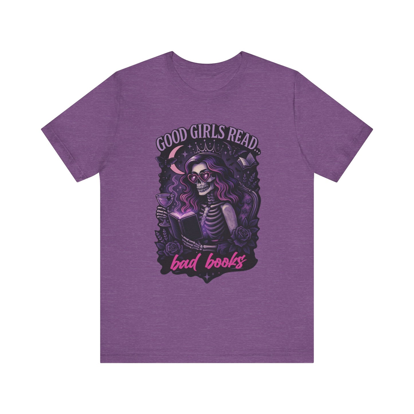 Good Girls Read Bad Books Jersey Short Sleeve Tee