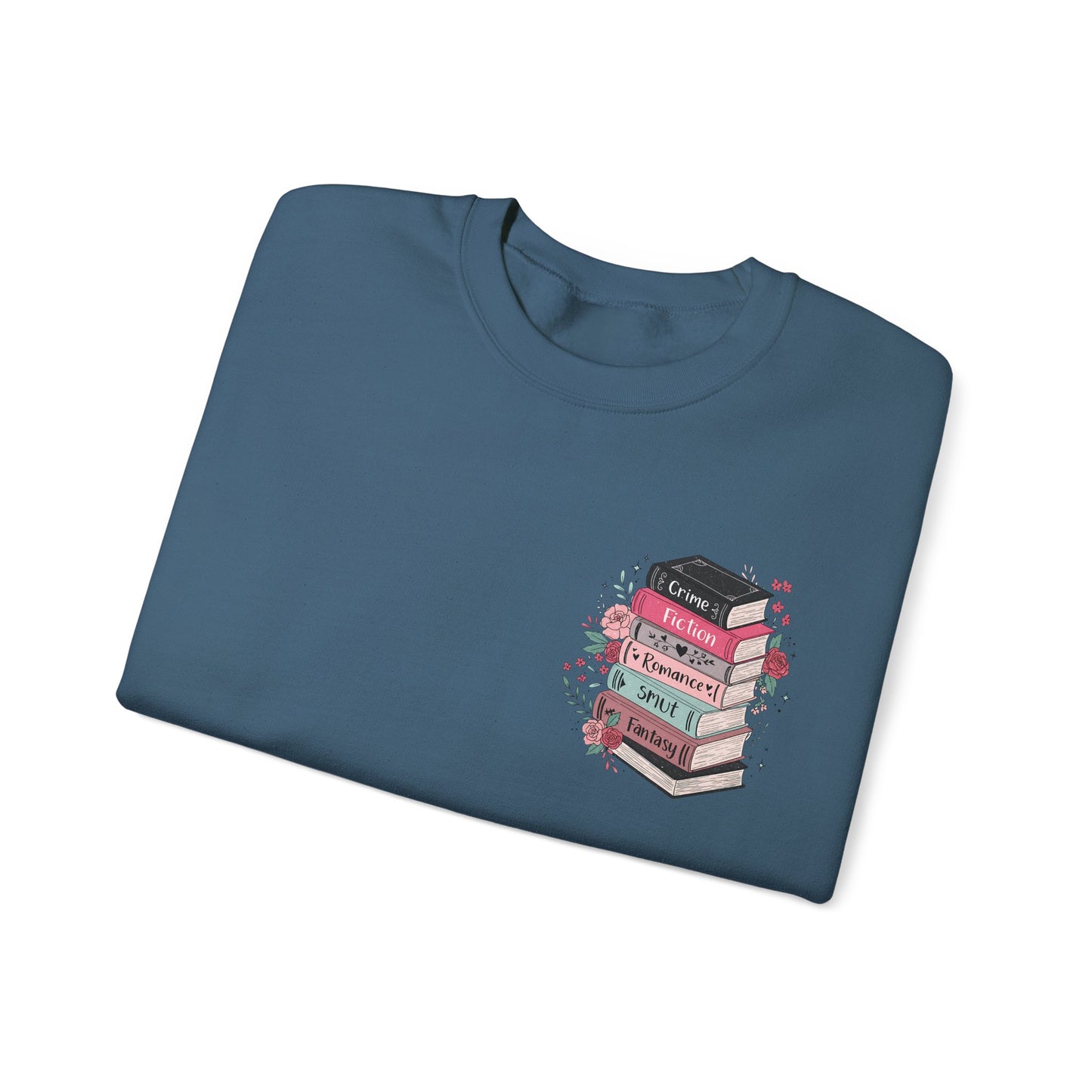The Stack of Books Heavy Blend™ Crewneck Sweatshirt
