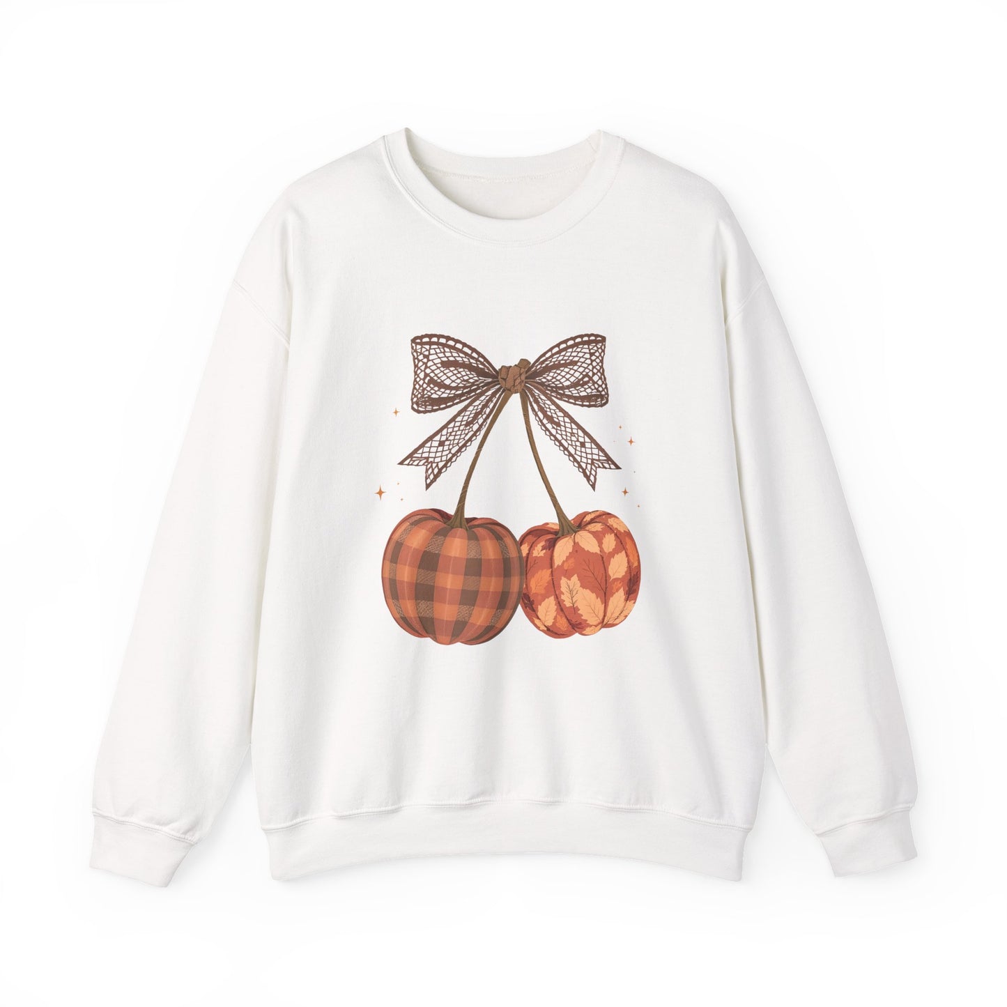 Preppy Cherry Pumpkins Heavy Blend™ Crewneck Sweatshirt
