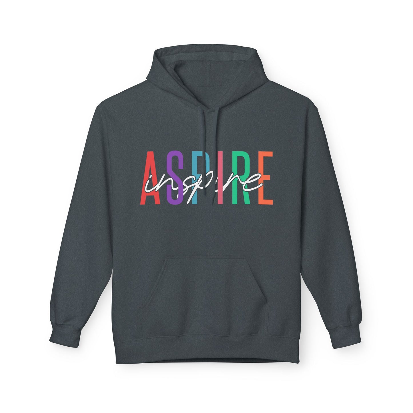 Aspire Inspire Midweight Softstyle Fleece Hoodie