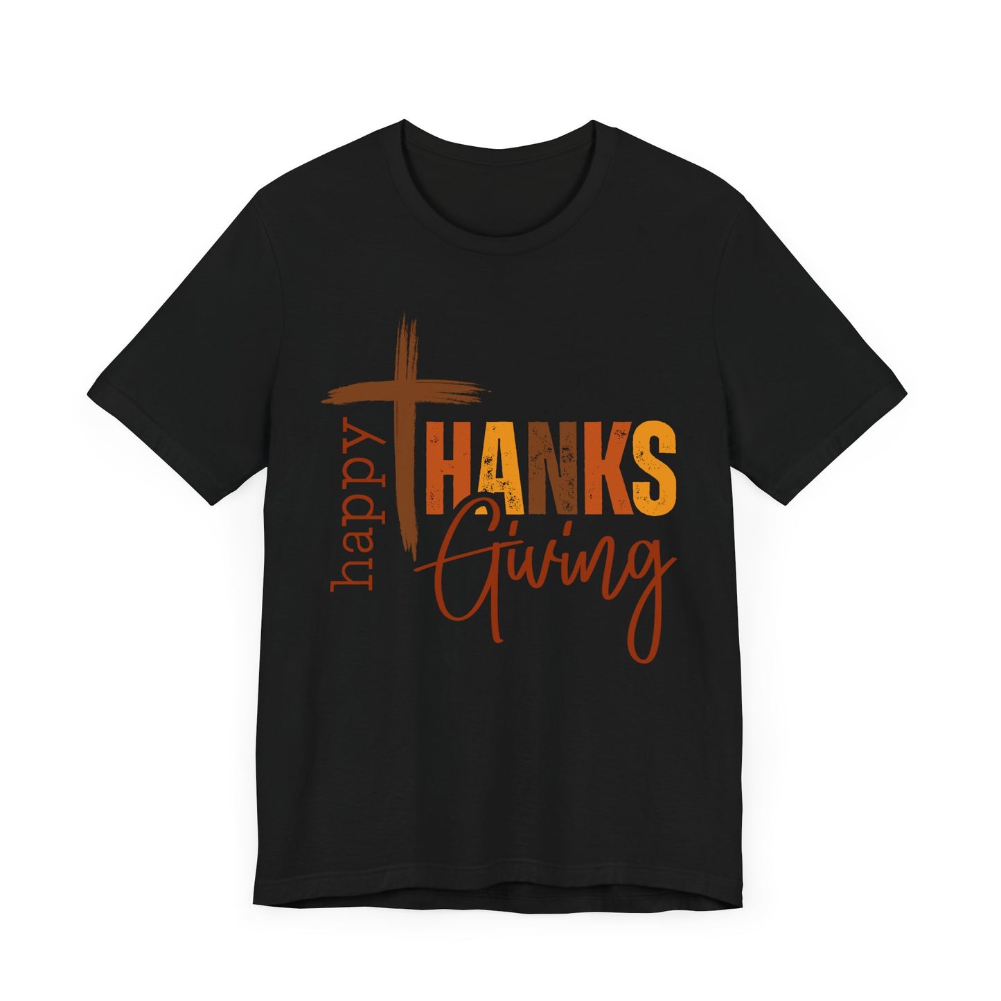 Happy Thanks Giving Jersey Short Sleeve Tee