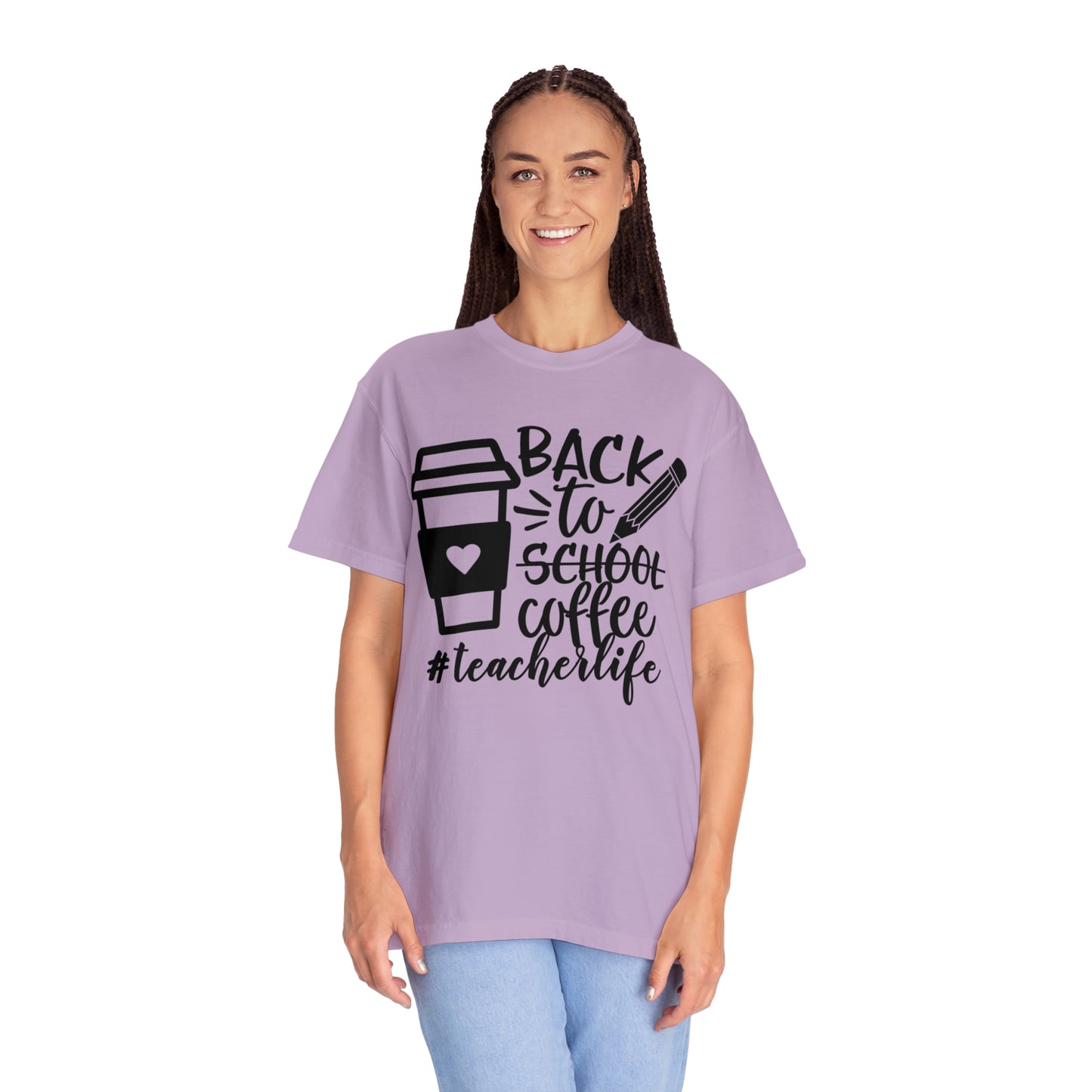Back To Coffee Garment-Dyed T-shirt