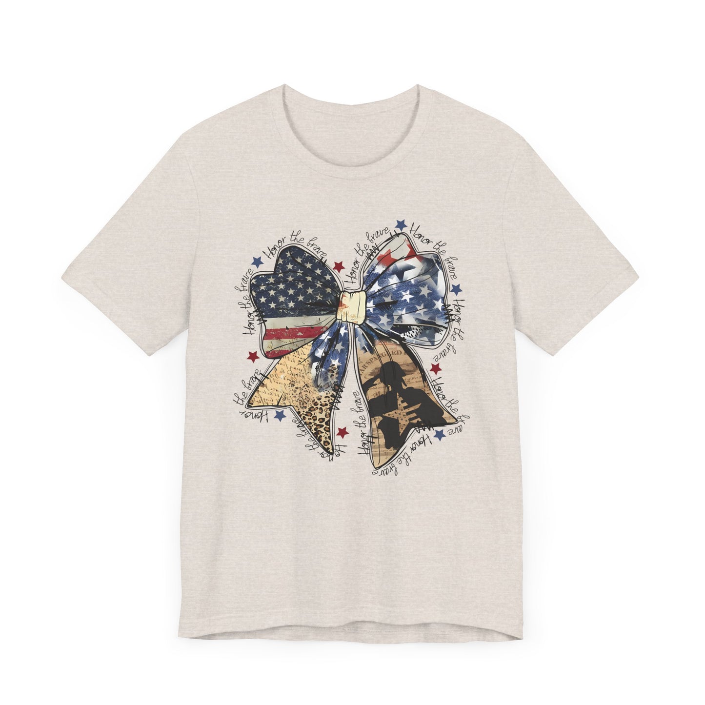 Honor The Brave Jersey Short Sleeve Tee